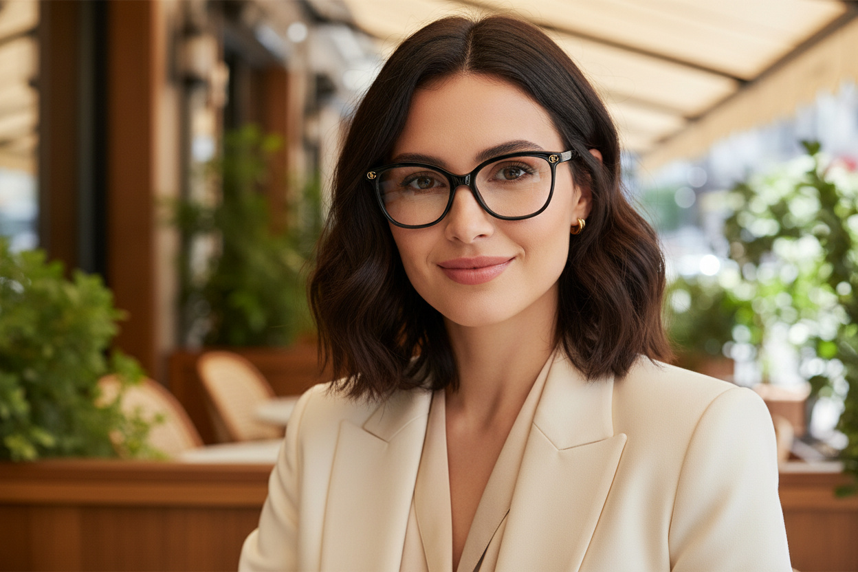 Vista frontale Gucci GG1816O (001)