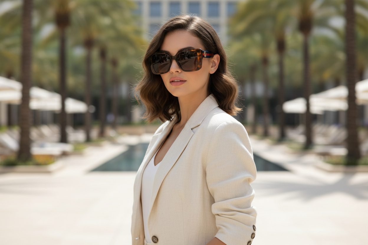 Vista frontale Gucci GG1861S (002)