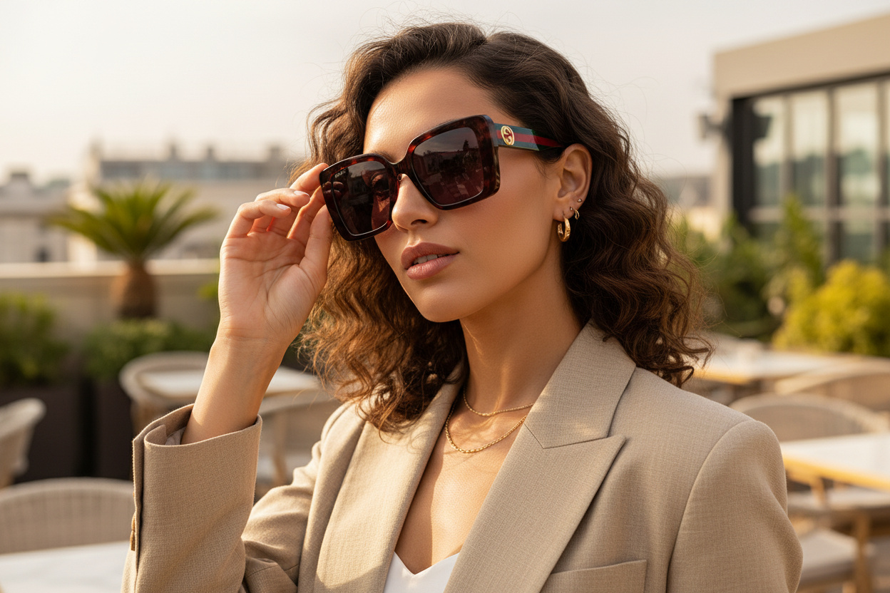 Vista frontale Gucci GG1861S (003)