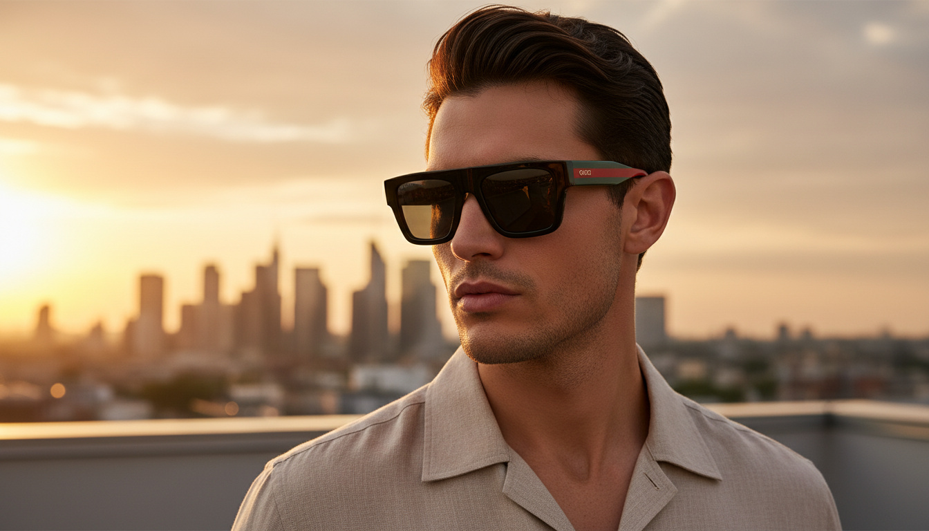 Vista frontale Gucci GG1868S (001)