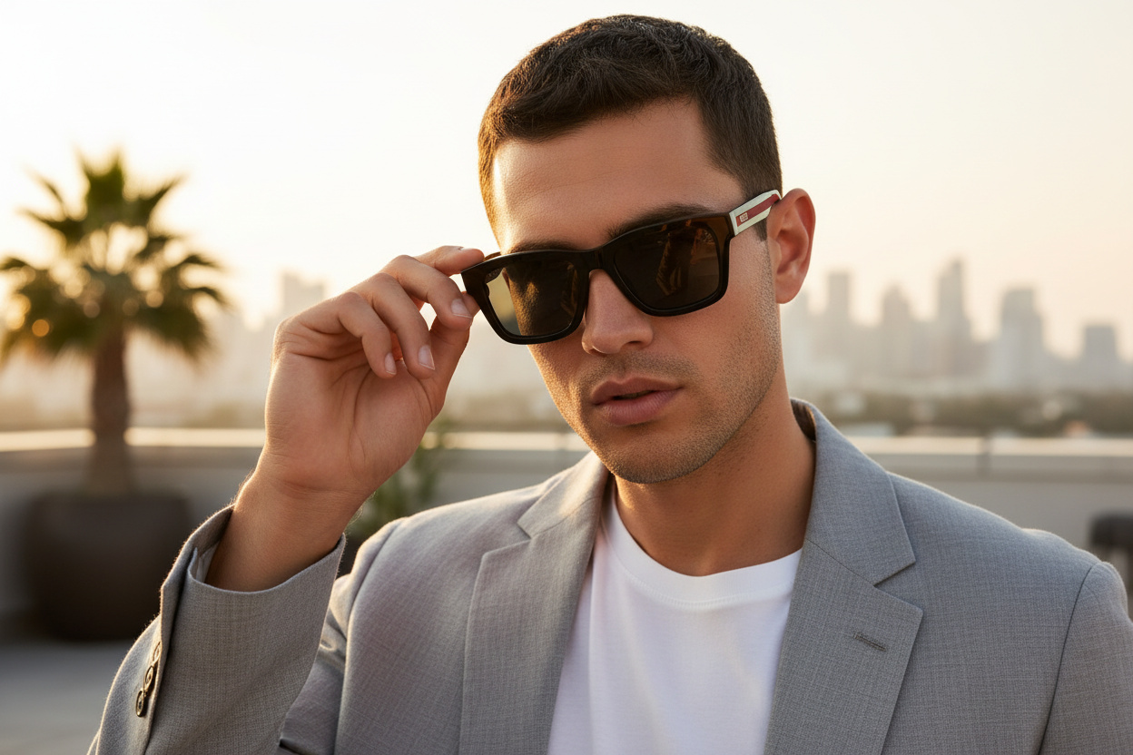 Vista frontale Gucci GG1869S (001)