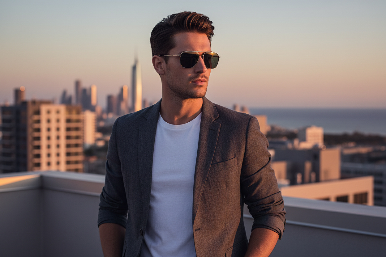 Vista frontale Saint Laurent SL 796 VINCENT (002)