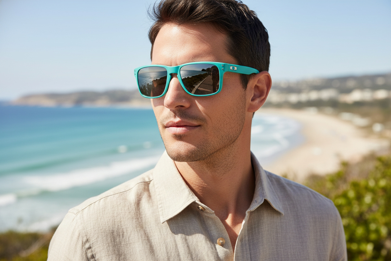 Vista frontale Oakley HOLBROOK (OO9102 - 9102AF)