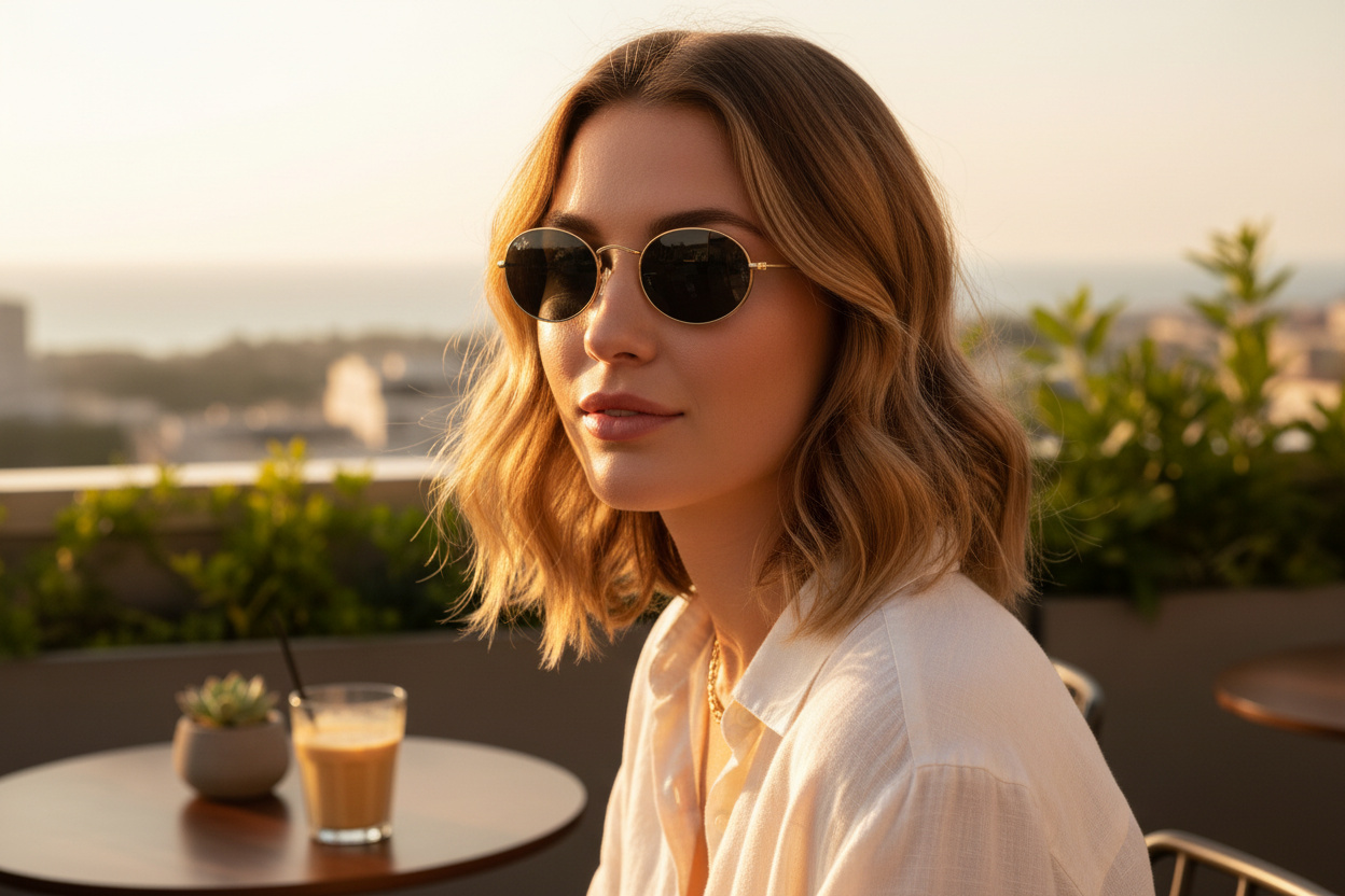 Vista frontale Ray-Ban OVAL (RB3547N - 001/R5)