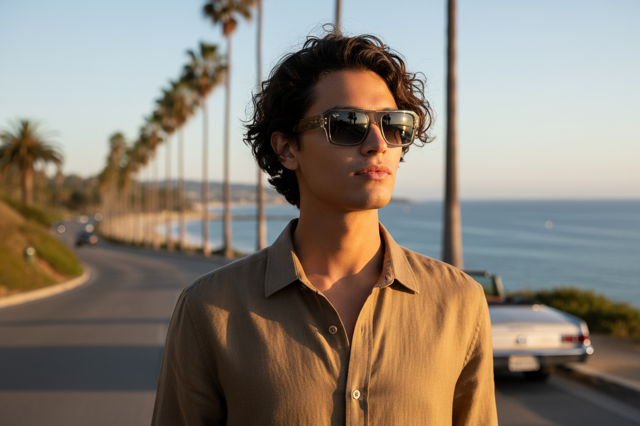 Vista frontale Ray-Ban FLACKO (RB4454 - 680571)