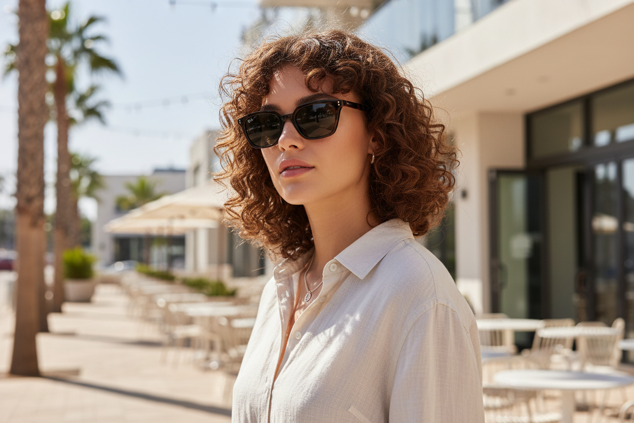 Vista frontale Ray-Ban ZAYA (RB4456 - 135987)