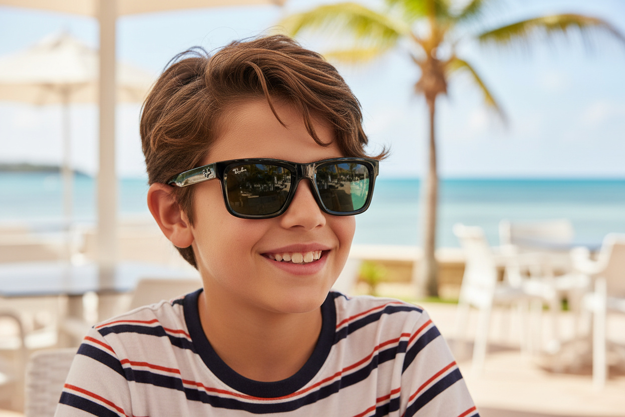 Vista frontale Ray-Ban Kids RJ9196S (100/71)