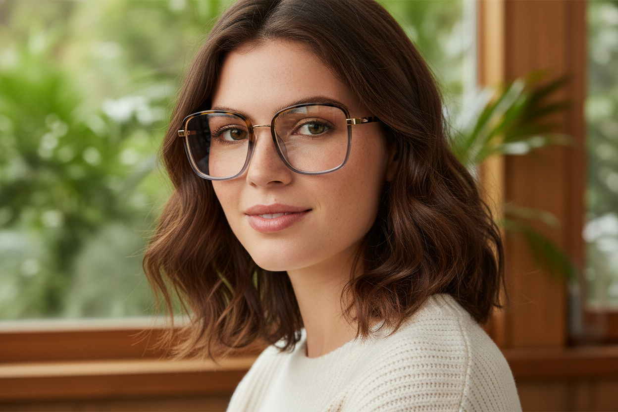 Vista frontale Chloé CH0034O (020)