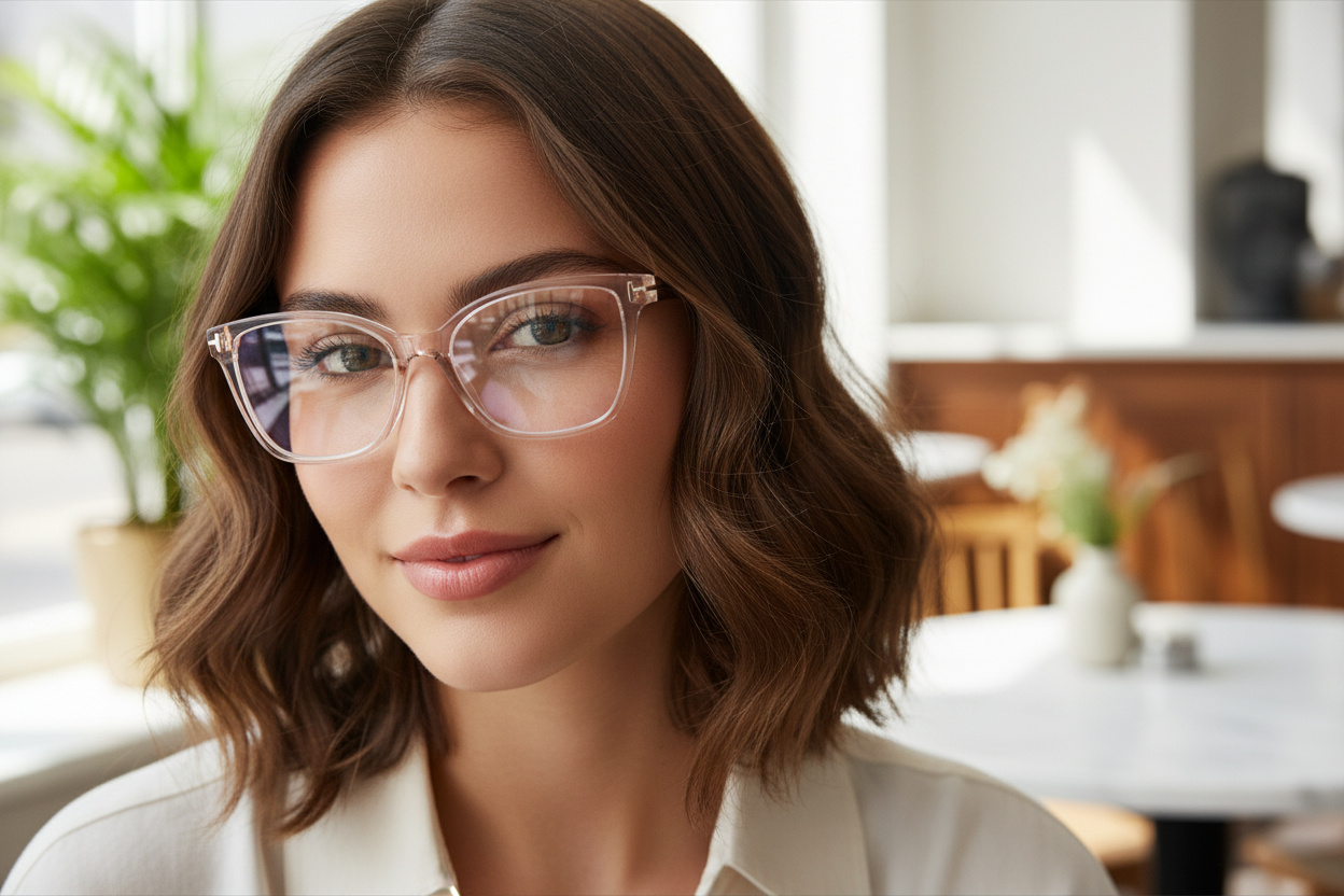 Vista frontale Tom Ford FT5812-B (072)