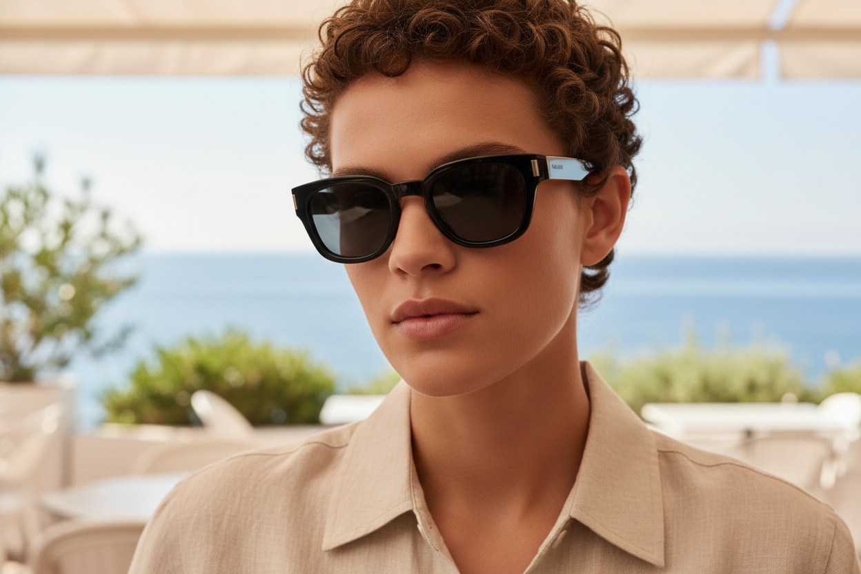 Vista frontale Saint Laurent SL 838 (005)