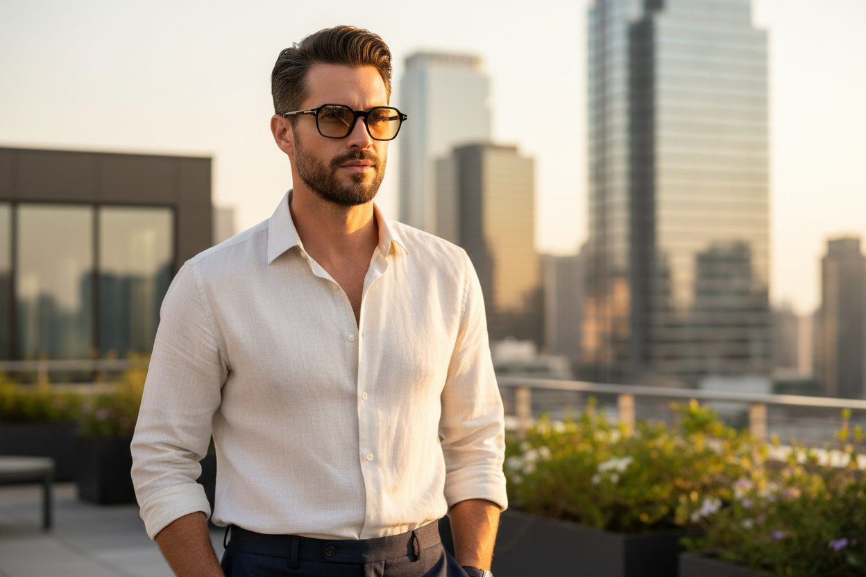 Vista frontale Tom Ford JOEY-02 (FT1301 - 01E)