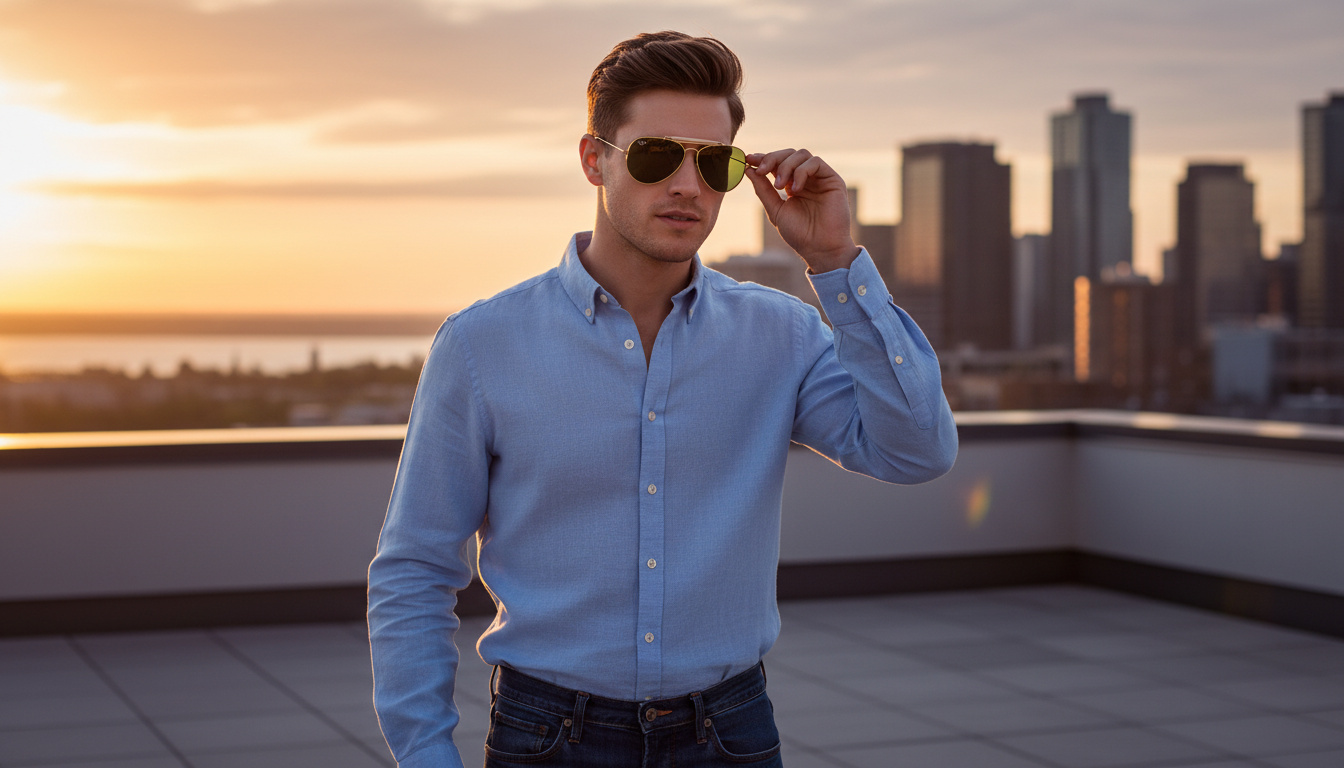 Vista frontale Ray-Ban OUTDOORSMAN I (RB3030 - L0216)