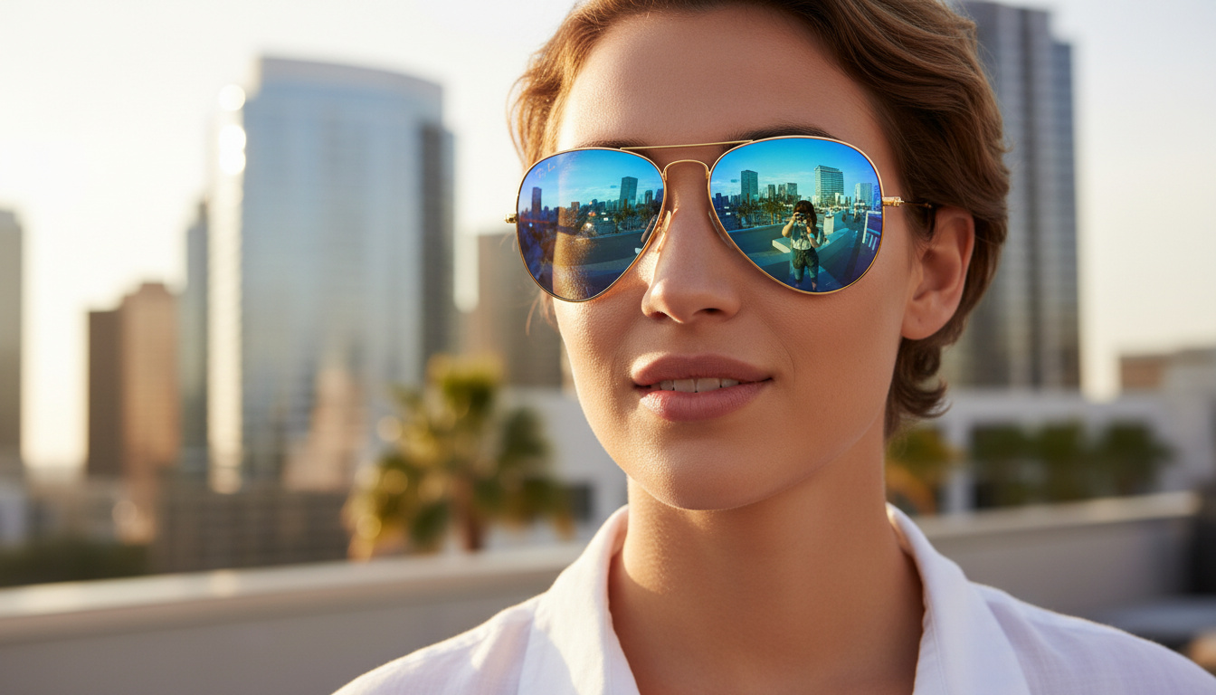 Vista frontale Ray-Ban AVIATOR LARGE METAL (RB3025 - 112/17)