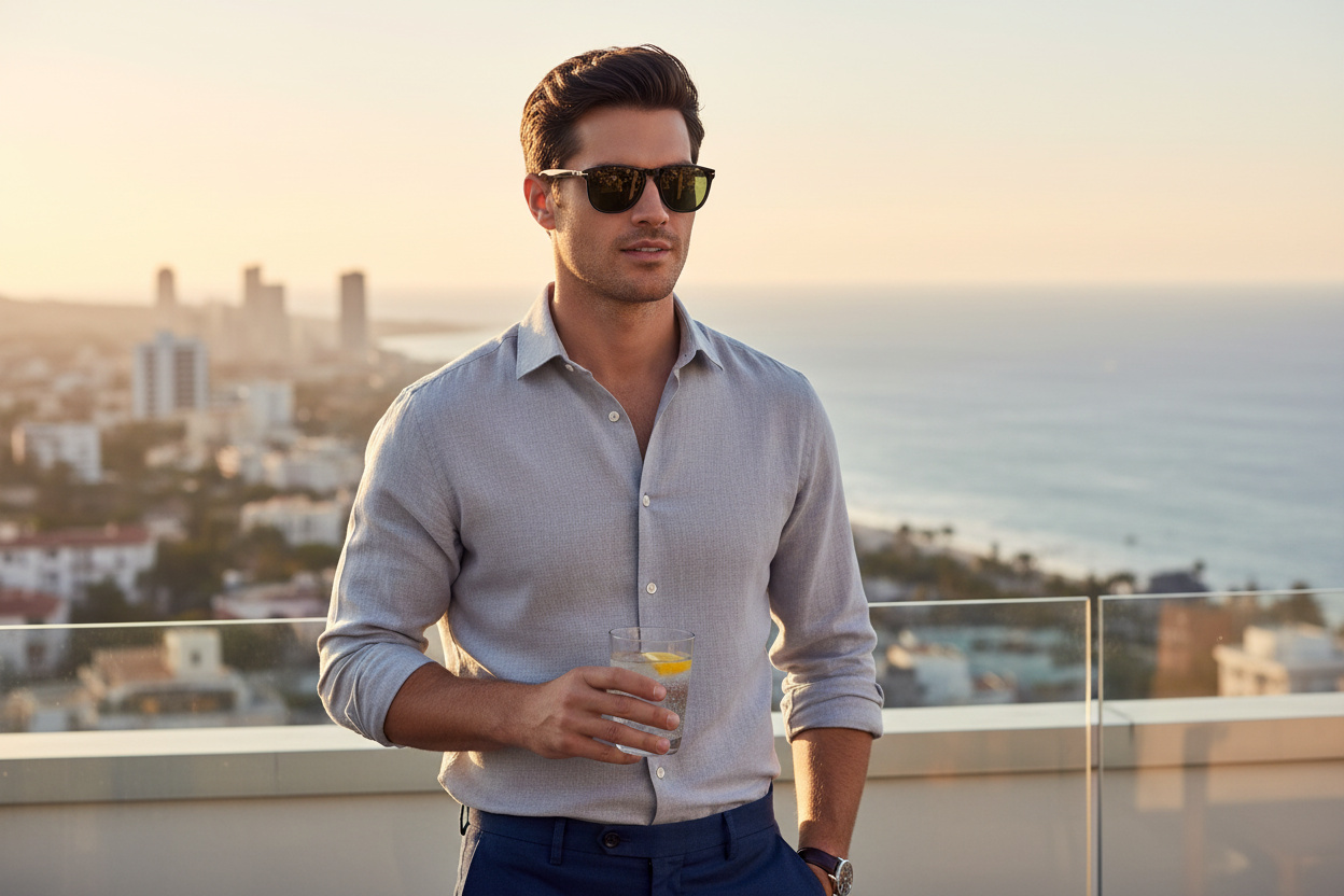Vista frontale Persol PO9649S (95/31)