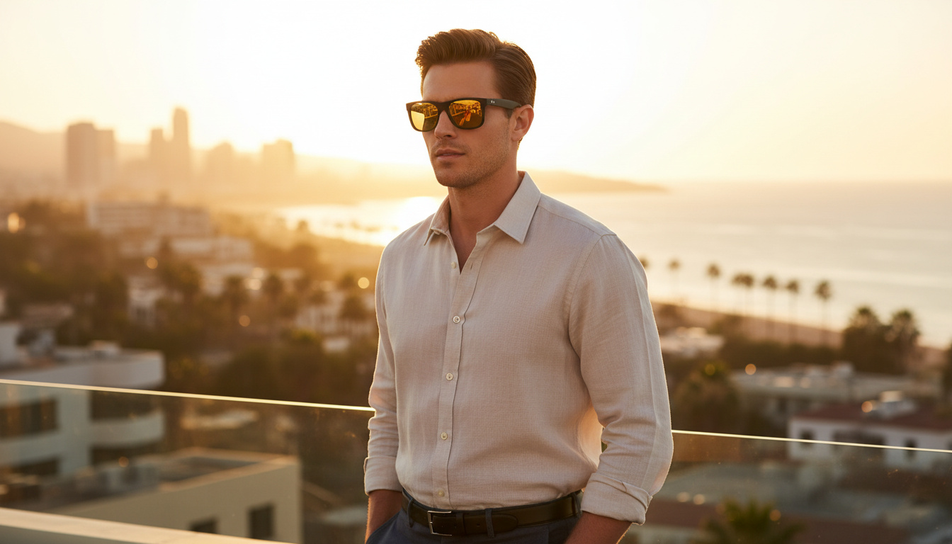 Vista frontale Ray-Ban JUSTIN (RB4165 - 622/5A)