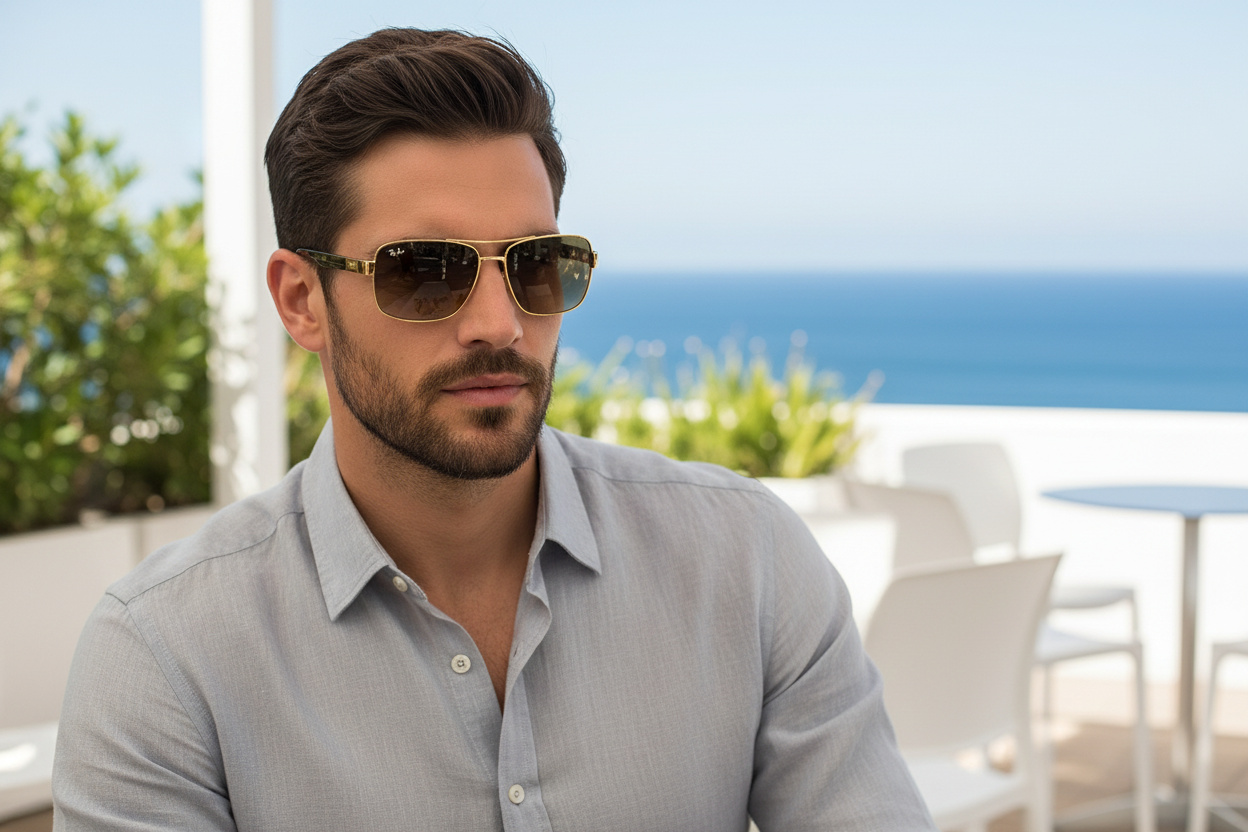 Vista frontale Ray-Ban RB3522 (001/13)