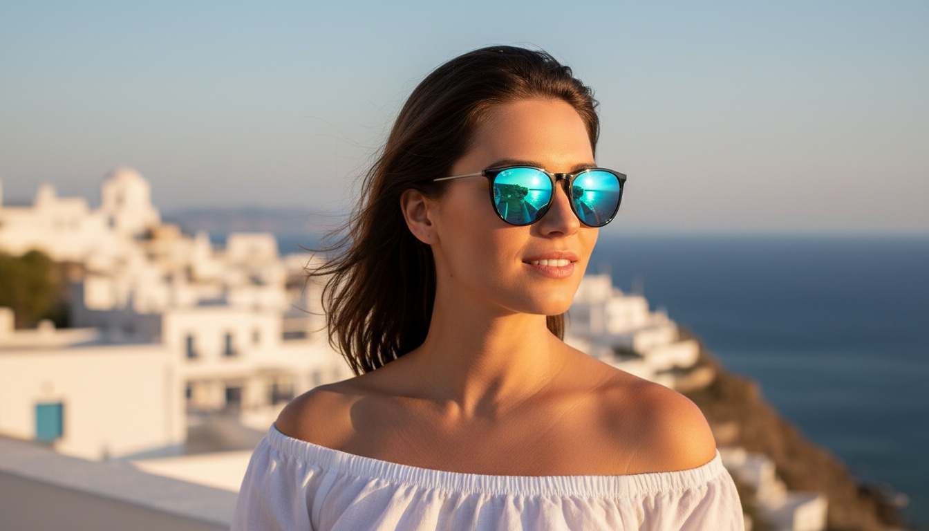 Vista frontale Ray-Ban ERIKA (RB4171 - 601/55)