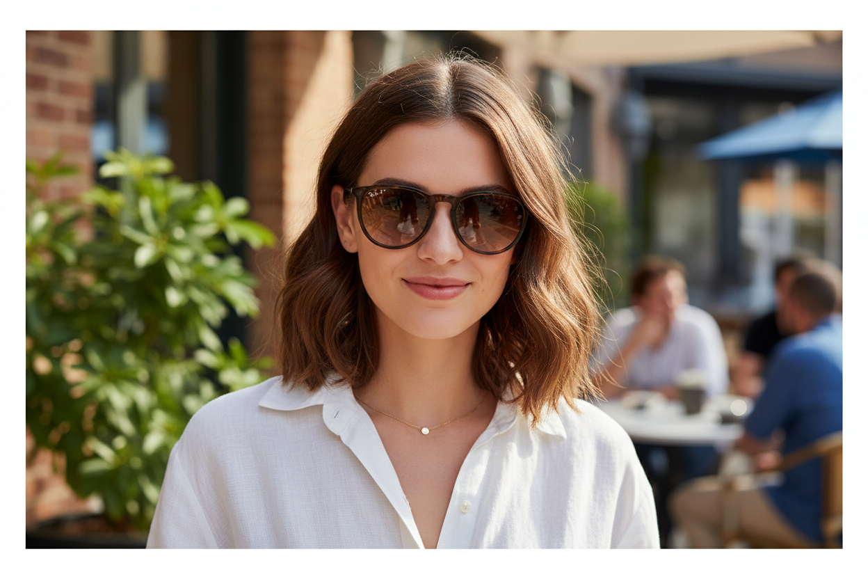 Vista frontale Ray-Ban ERIKA (RB4171 - 710/T5)