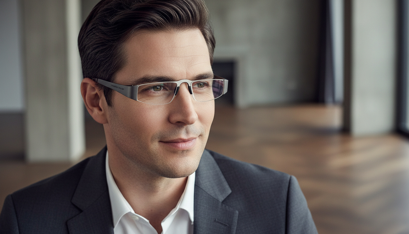 Vista frontale Porsche Design P8801 (F)
