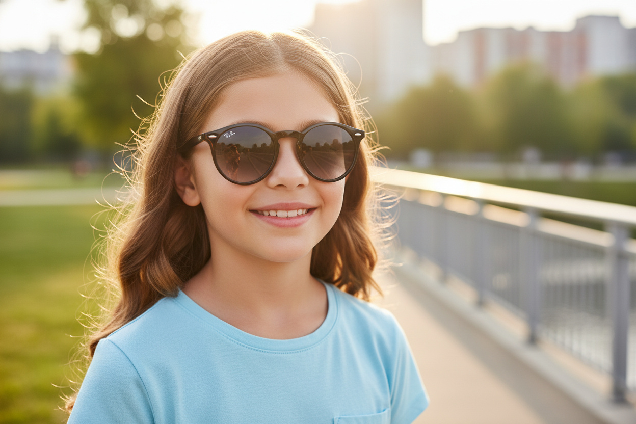 Vista frontale Ray-Ban Kids RJ9064S (100/11)