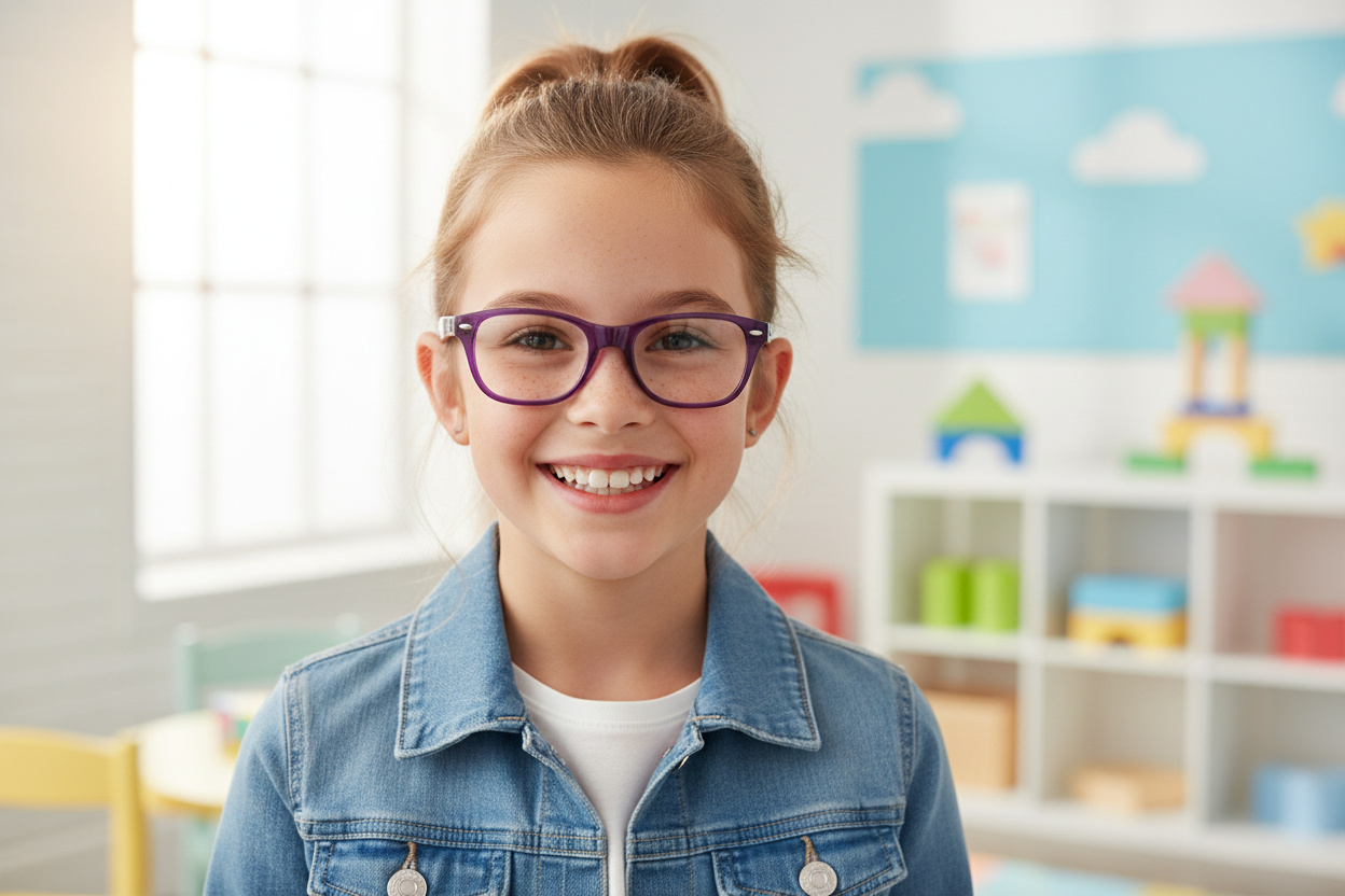Vista frontale Ray-Ban Kids RY1555 (3666)