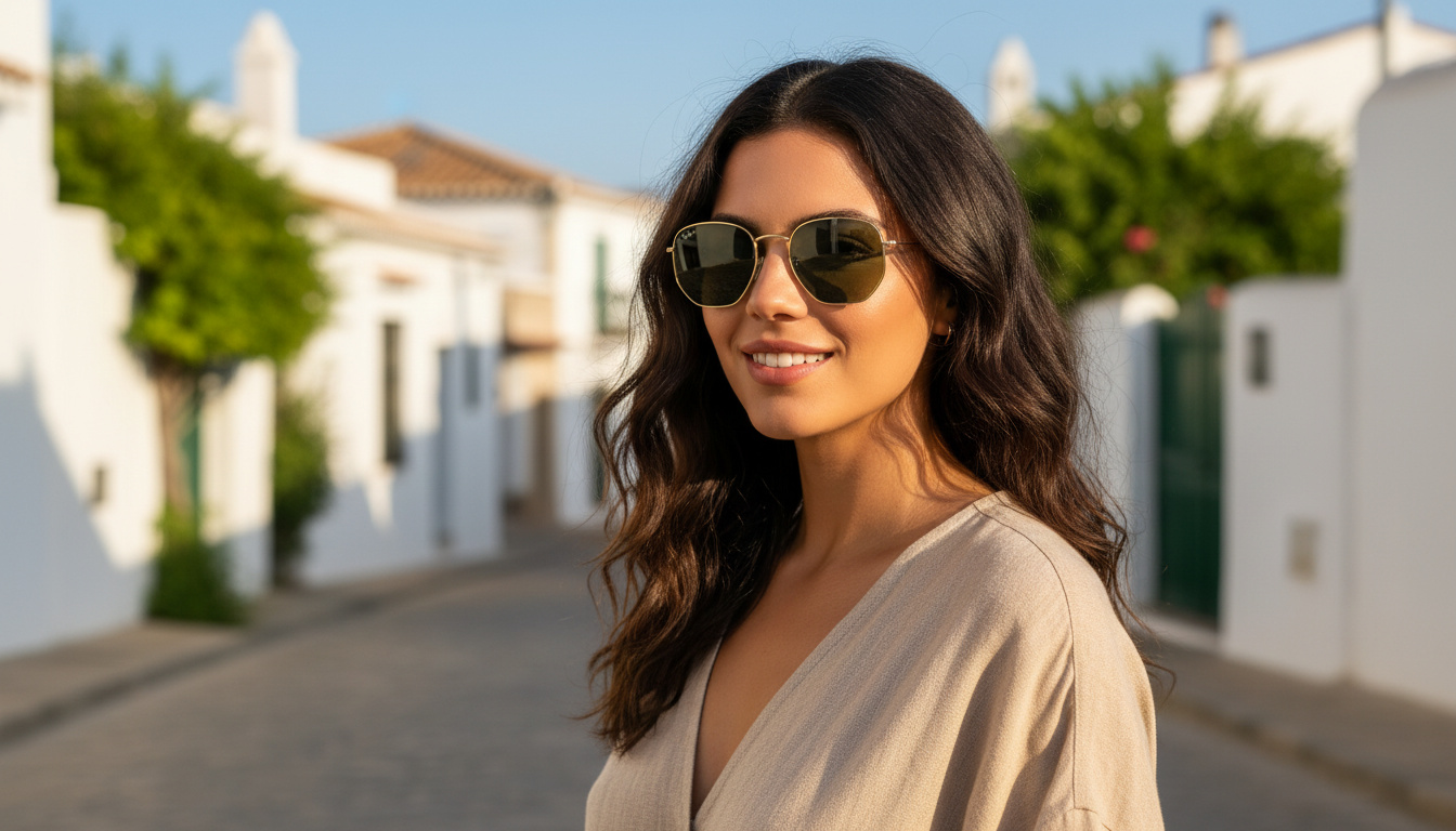 Vista frontale Ray-Ban HEXAGONAL (RB3548N - 001)