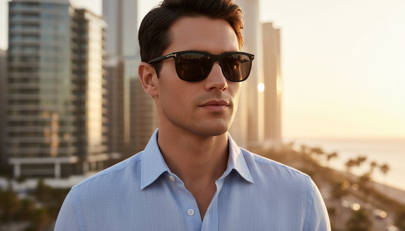 Vista frontale Tom Ford ALASDHAIR (FT0526 - 02A)