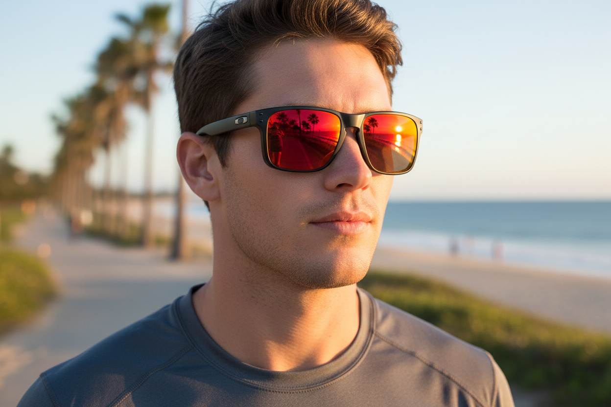 Vista frontale Oakley HOLBROOK (OO9102 - 9102E2)