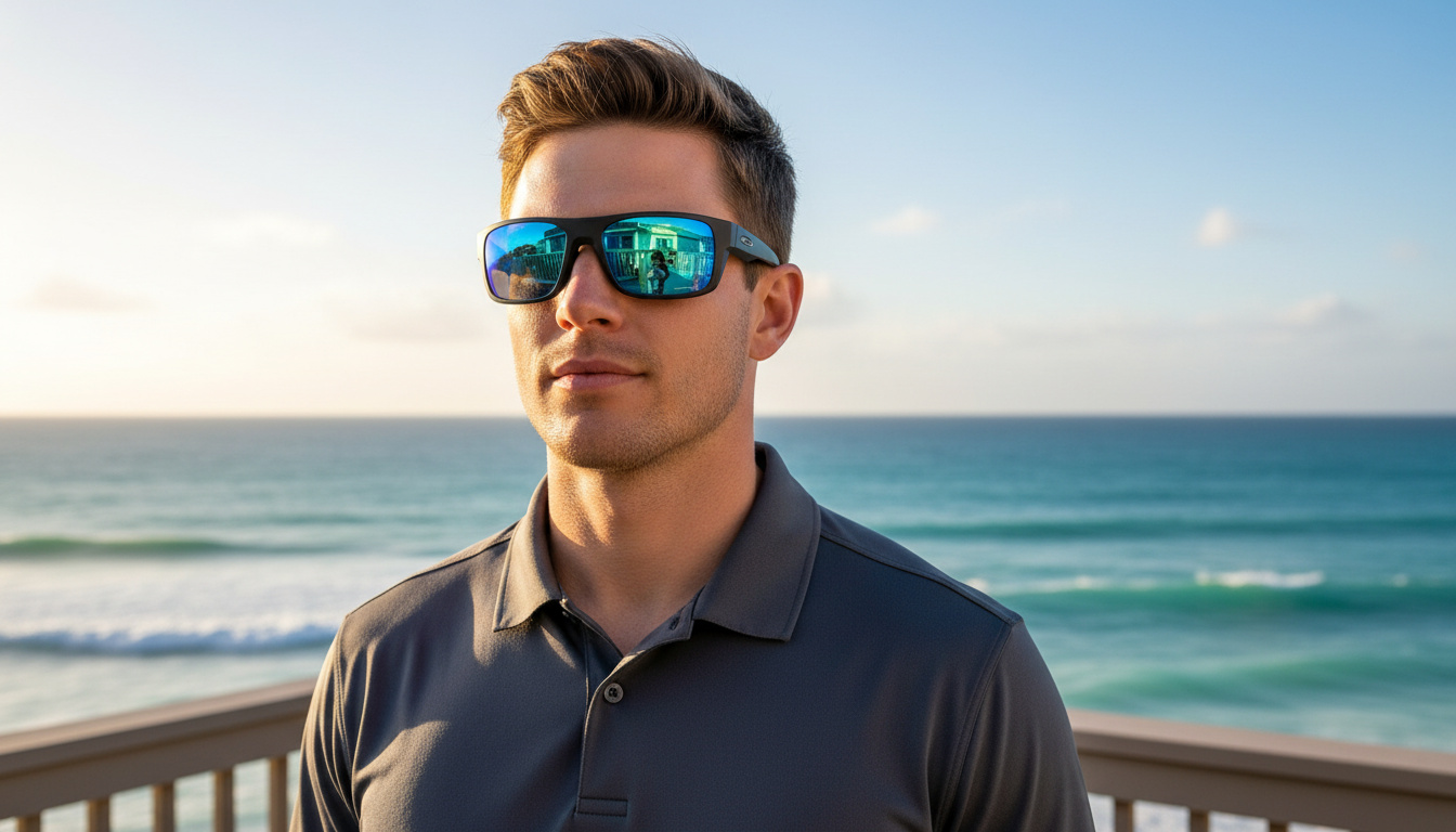 Vista frontale Oakley DROP POINT (OO9367 - 936706)