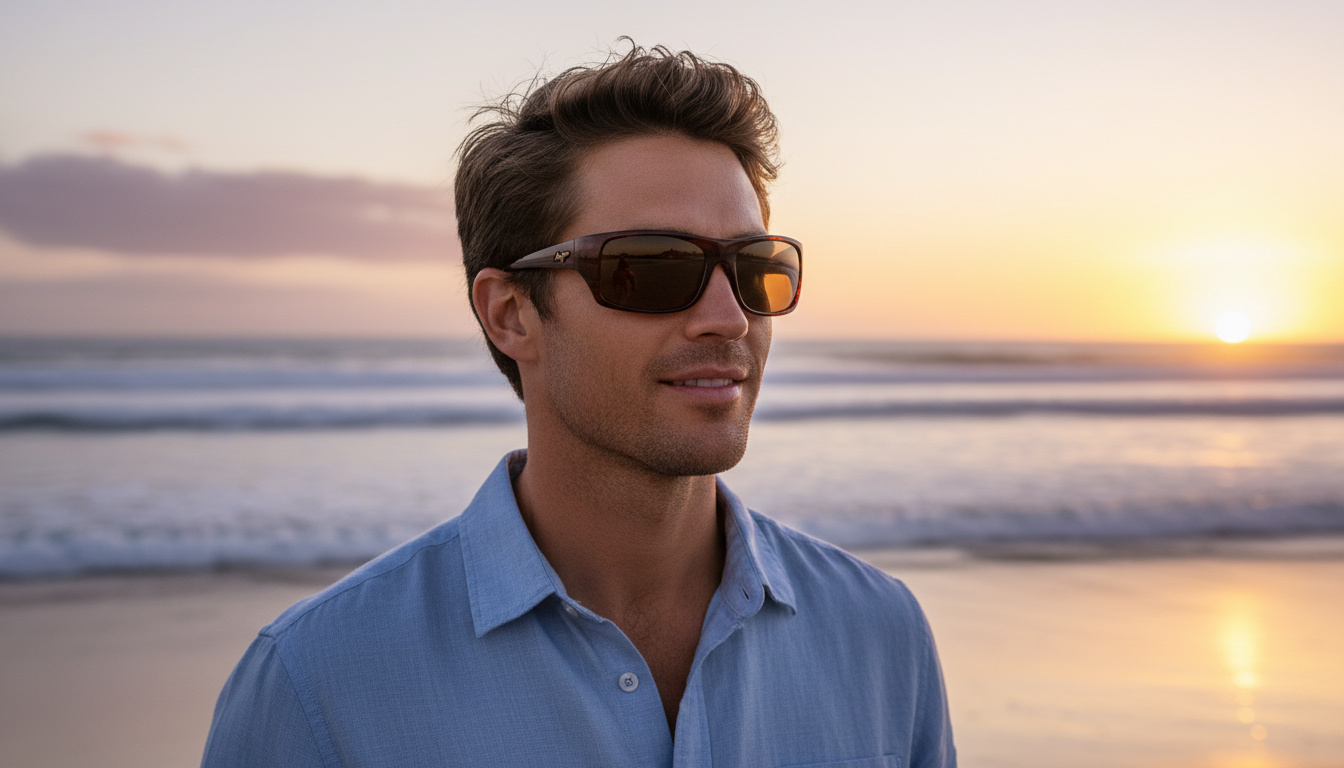 Vista frontale Maui Jim Peahi (H202-10)