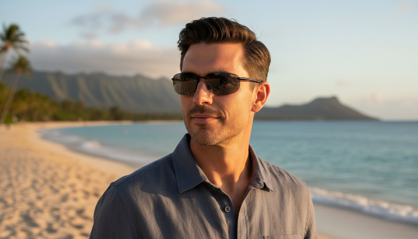 Vista frontale Maui Jim Hookipa (407-02)