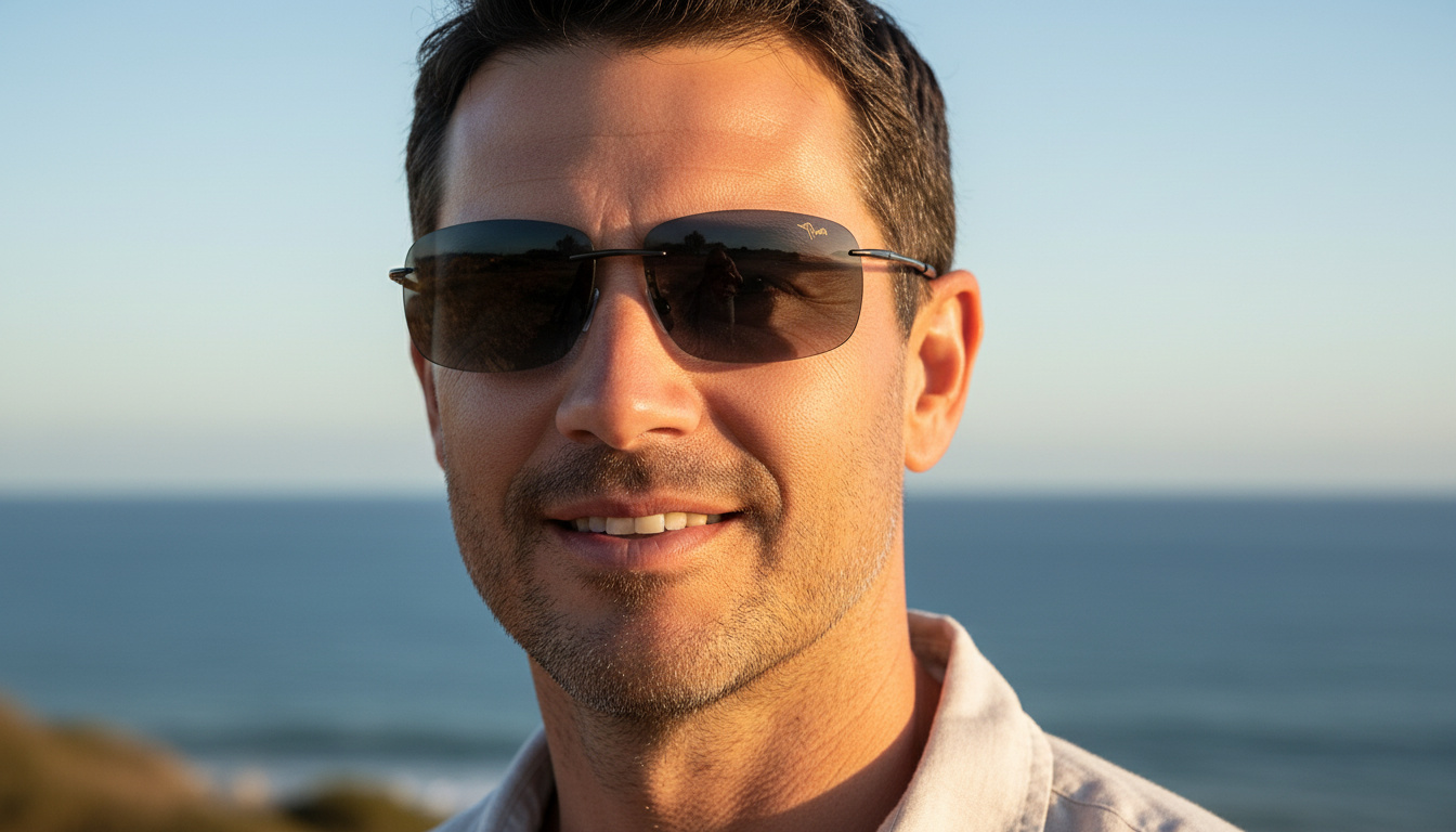 Vista frontale Maui Jim Breakwall (422-02)