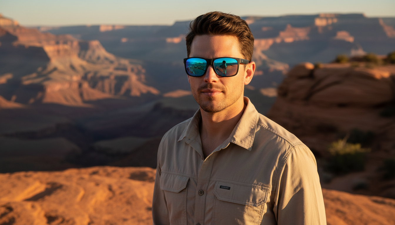 Vista frontale Maui Jim Red Sands (B432-2M)