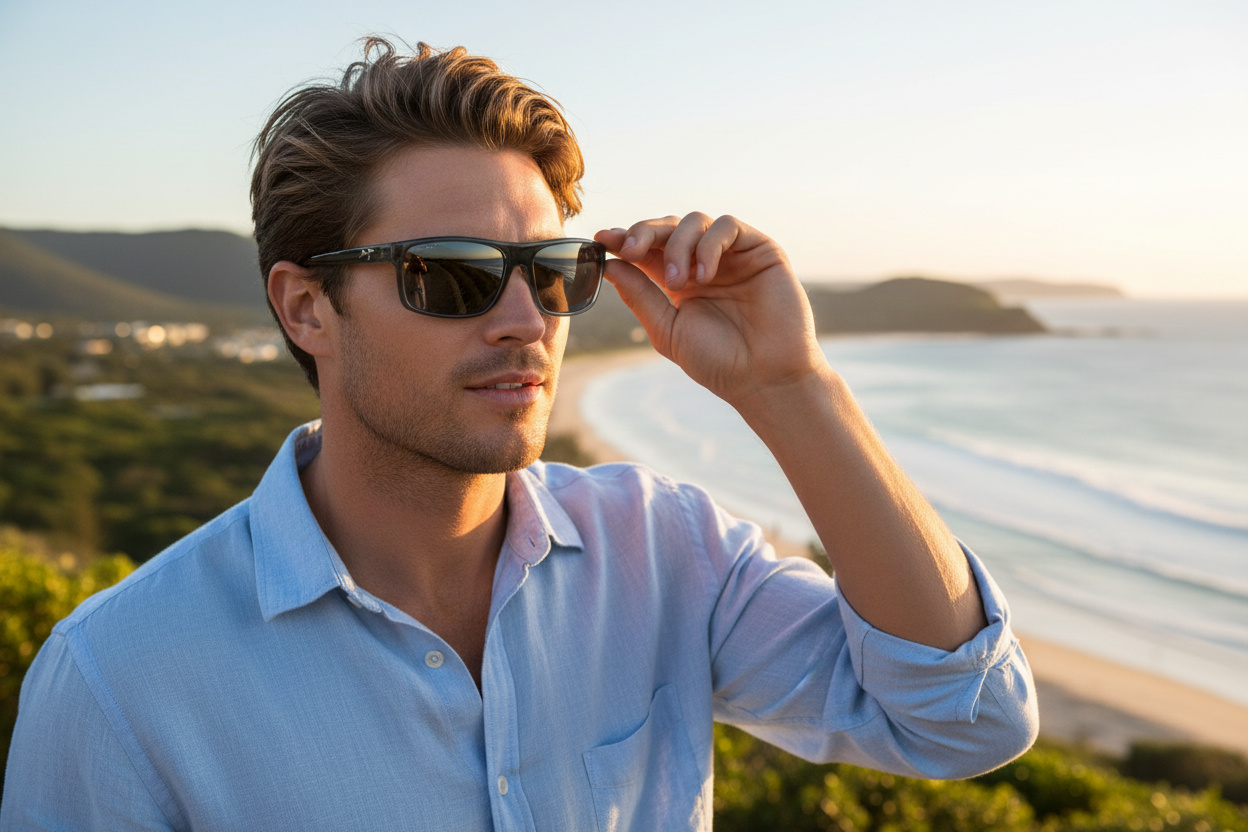 Vista frontale Maui Jim Byron Bay (746-03F)