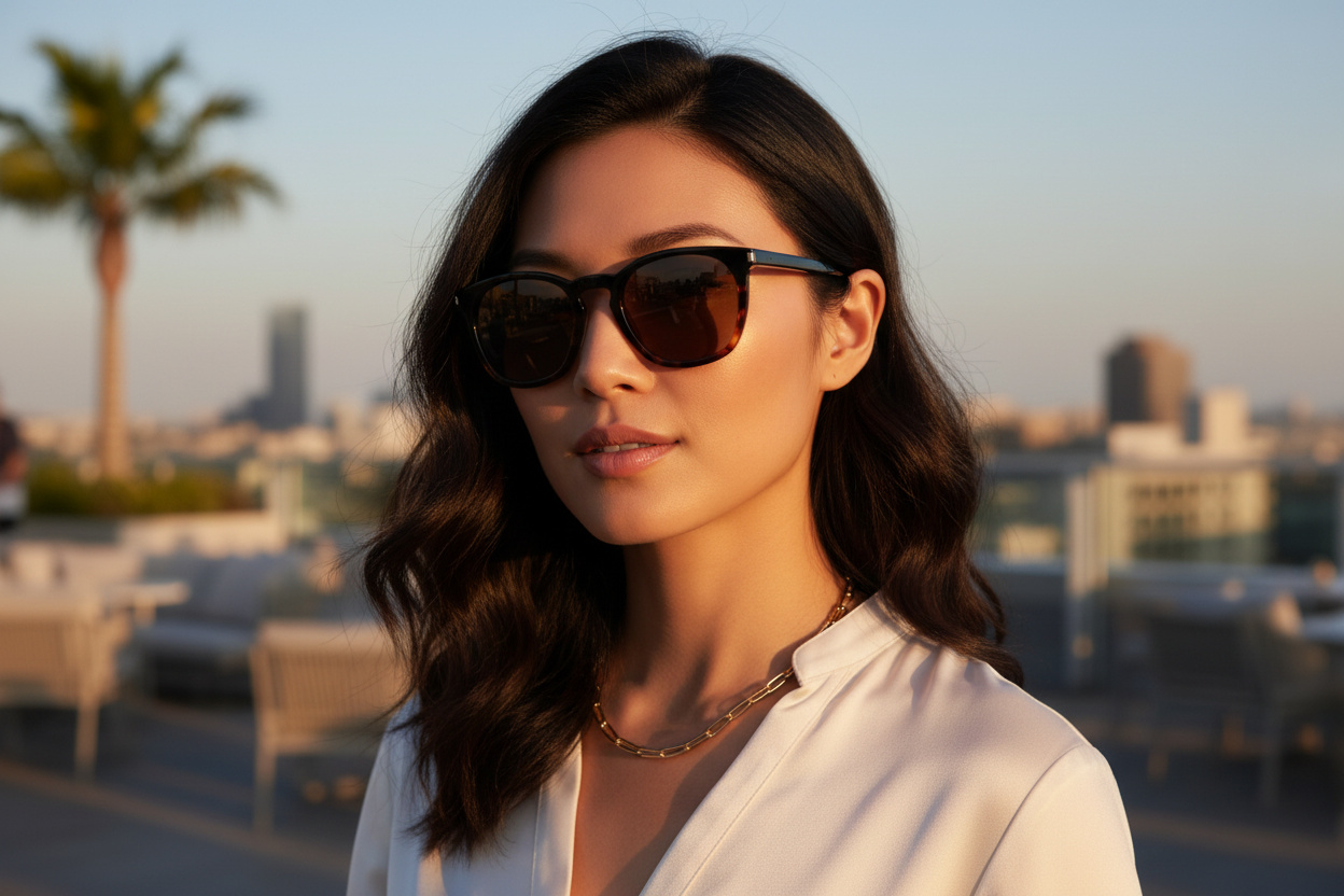Vista frontale Saint Laurent SL 28 (025)