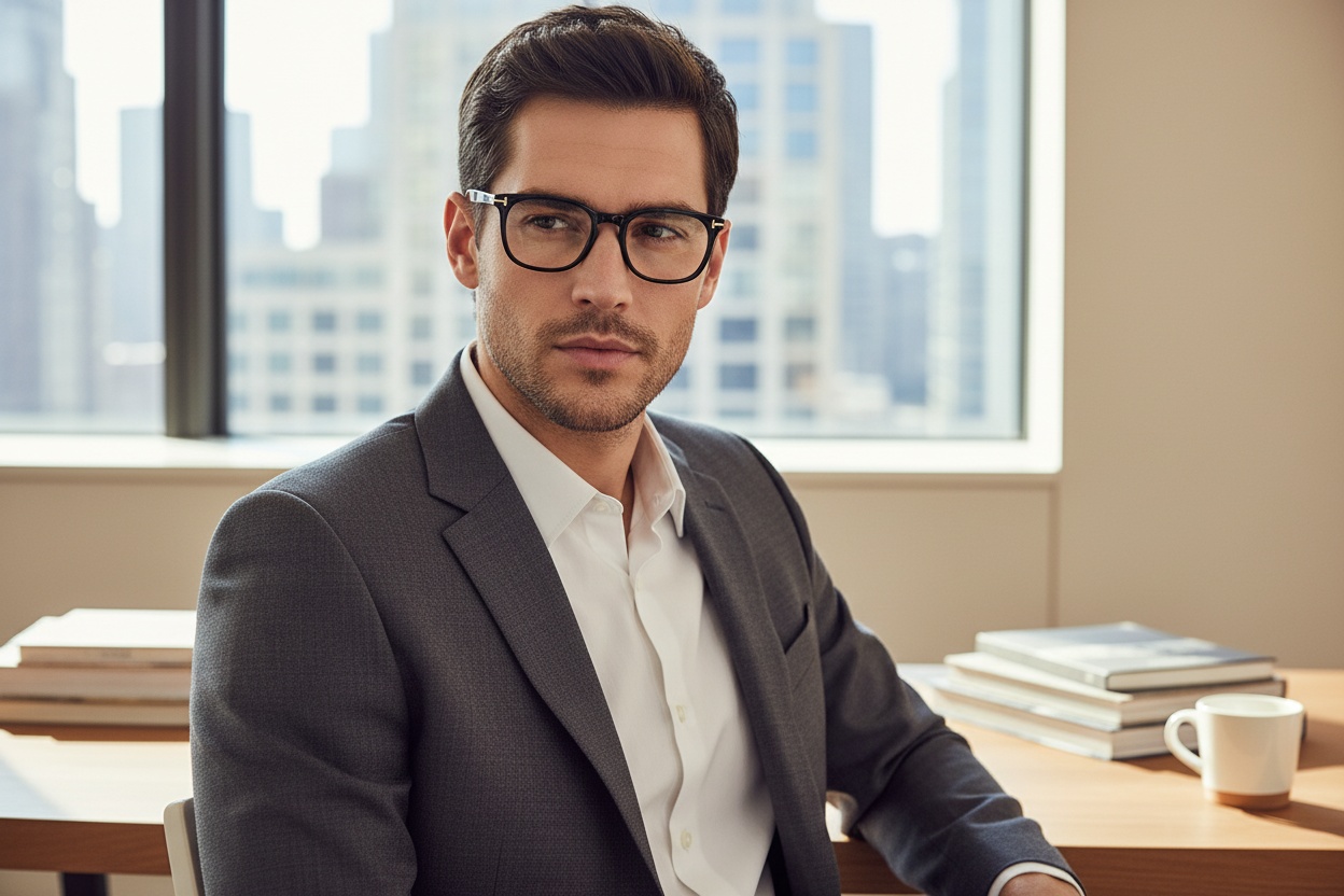 Vista frontale Tom Ford FT5506 (001)