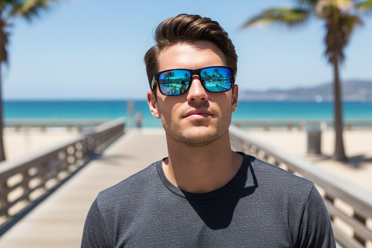 Vista frontale Oakley HOLBROOK (OO9102 - 9102F5)