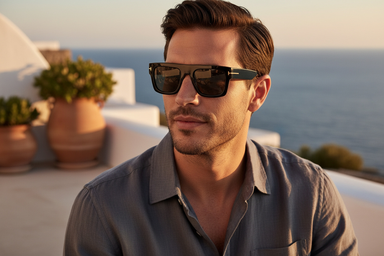 Vista frontale Tom Ford FAUSTO (FT0711 - 01A)