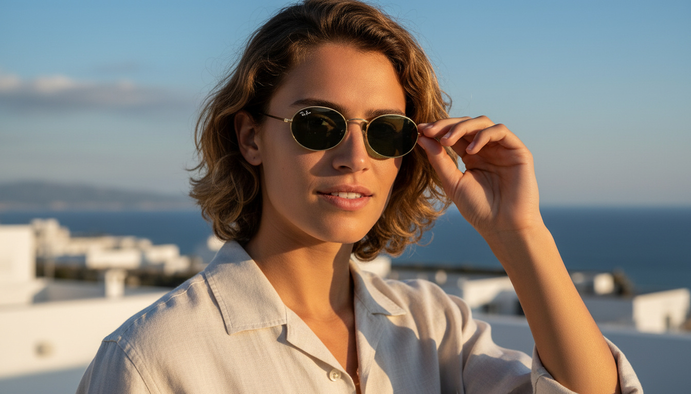 Vista frontale Ray-Ban OVAL (RB3547 - 001/31)