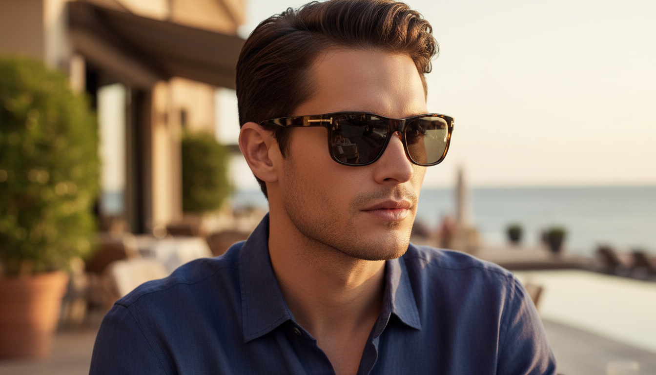 Vista frontale Tom Ford GIULIO (FT0698 - 52D)