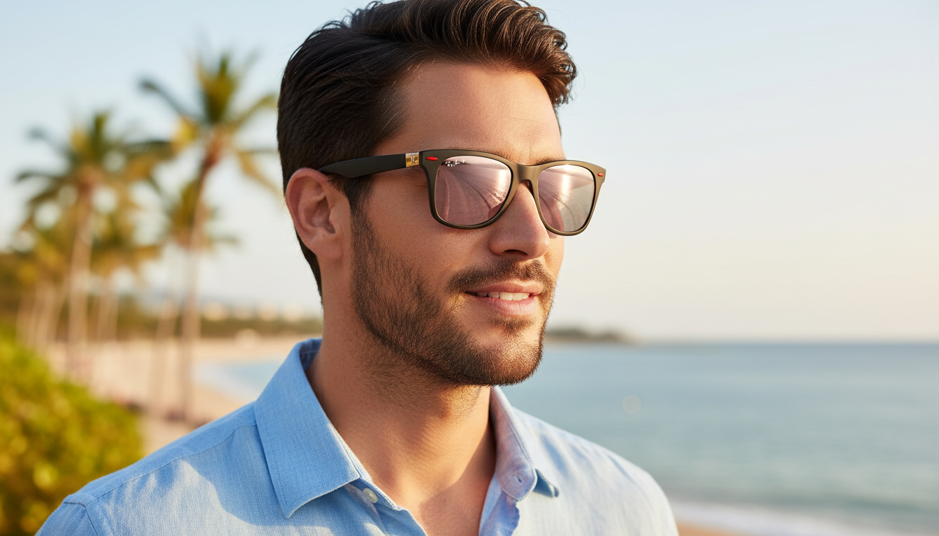 Vista frontale Ray-Ban FERRARI (RB4195M - F602H2)