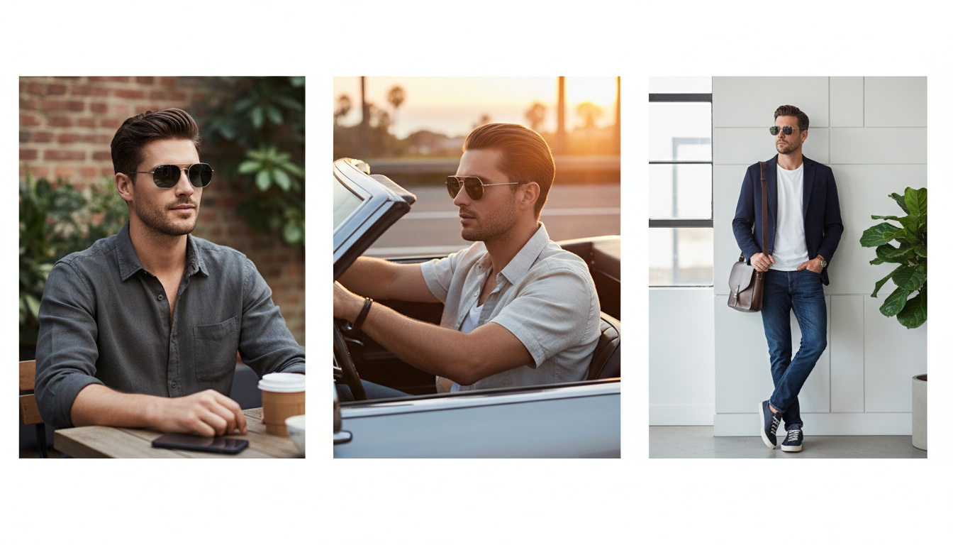Vista frontale Ray-Ban OCTAGONAL (RB3556N - 004/71)