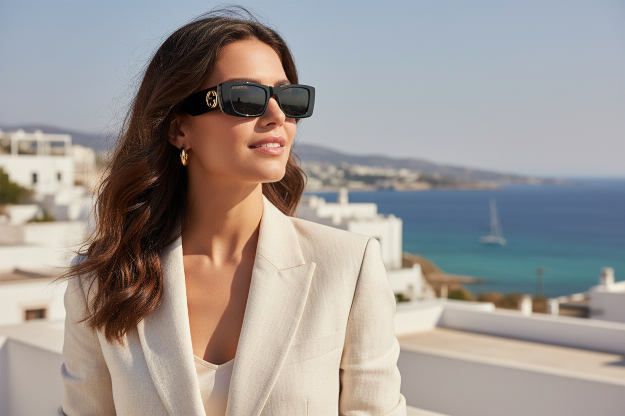 Vista frontale Gucci GG0516S (001)