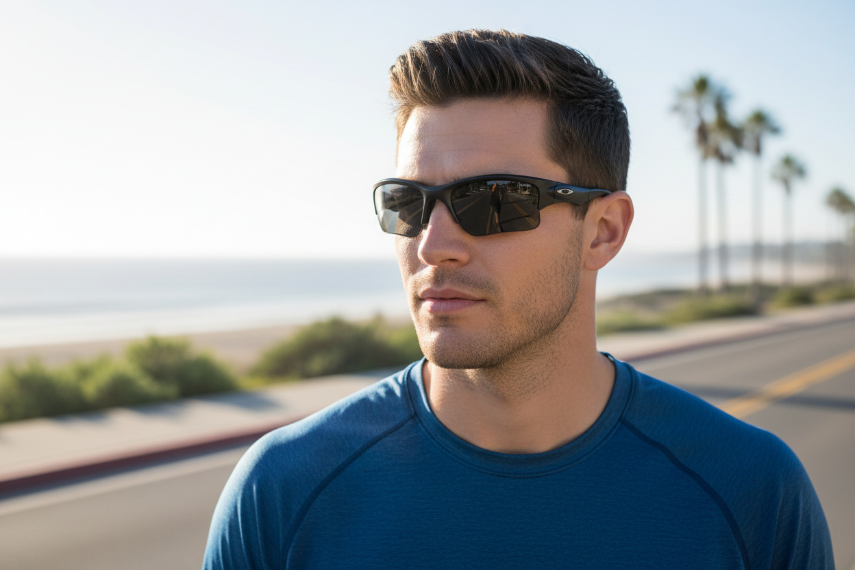 Vista frontale Oakley QUARTER JACKET (OO9200 - 920007)