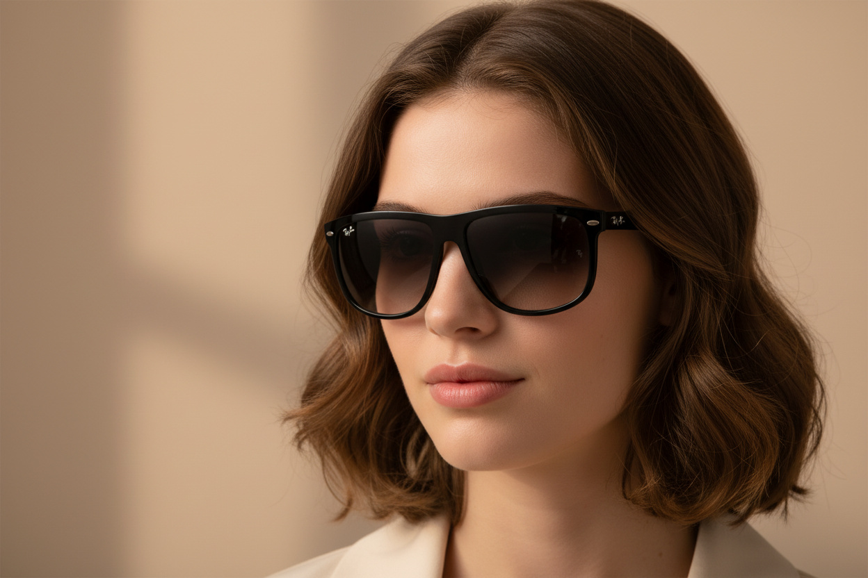 Vista frontale Ray-Ban BOYFRIEND (RB4147 - 601/32)