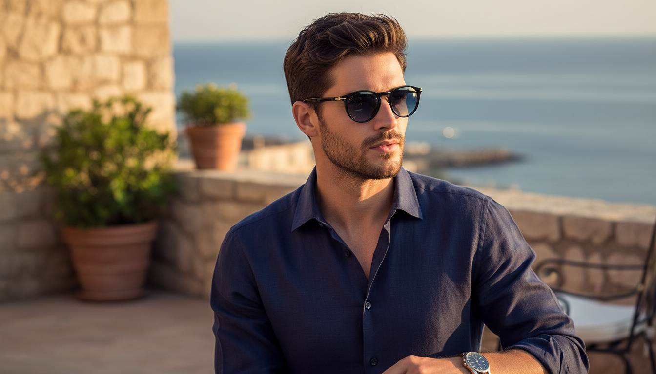 Vista frontale Persol PO3152S (9014Q8)