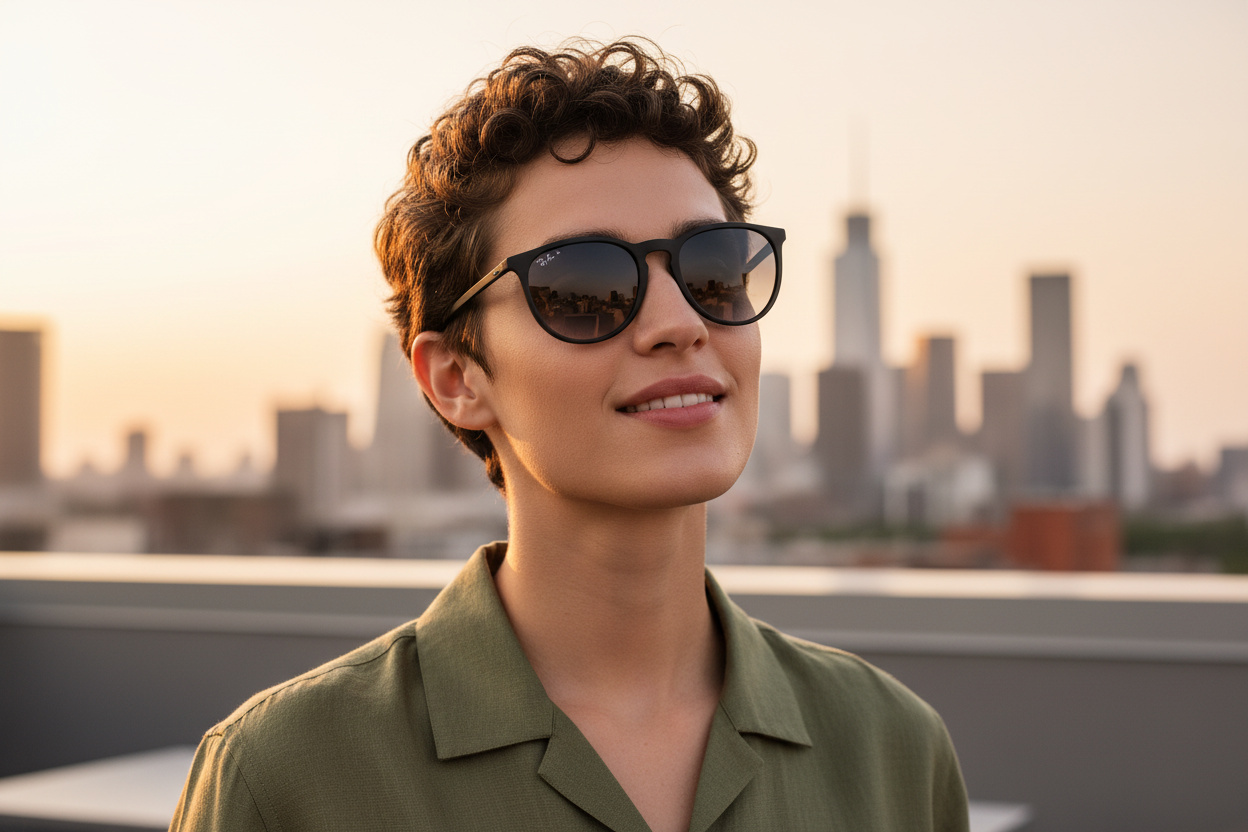 Vista frontale Ray-Ban ERIKA (RB4171 - 622/T3)