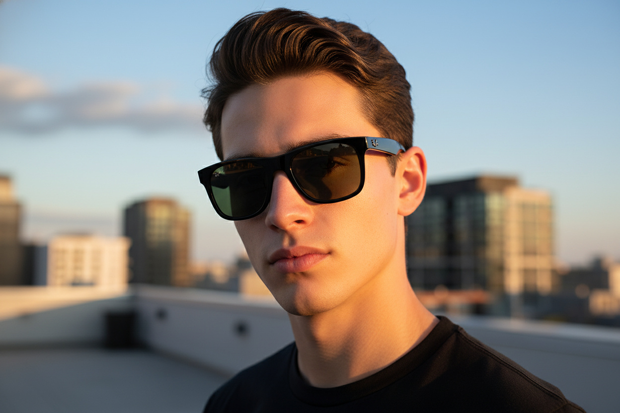 Vista frontale Ray-Ban Kids JUNIOR JUSTIN (RJ9069S - 100/71)