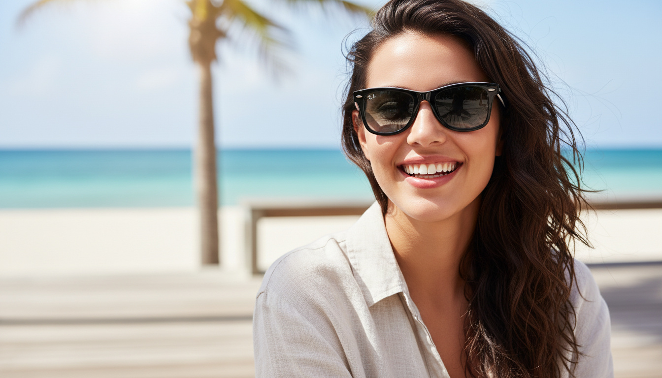 Vista frontale Ray-Ban WAYFARER (RB2140 - 12943M)
