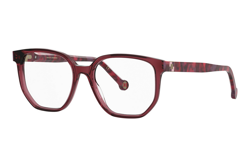 Carolina Herrera   HER 0241 82U BURGUNDY RED HAVANA